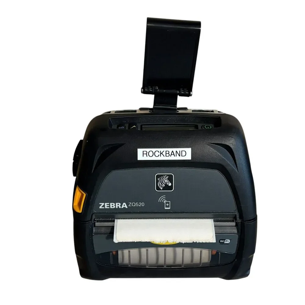 Zebra ZQ520 Mobile Label Printer Bluetooth WiFi + Charger + Extra Battery - Picture 4 of 6